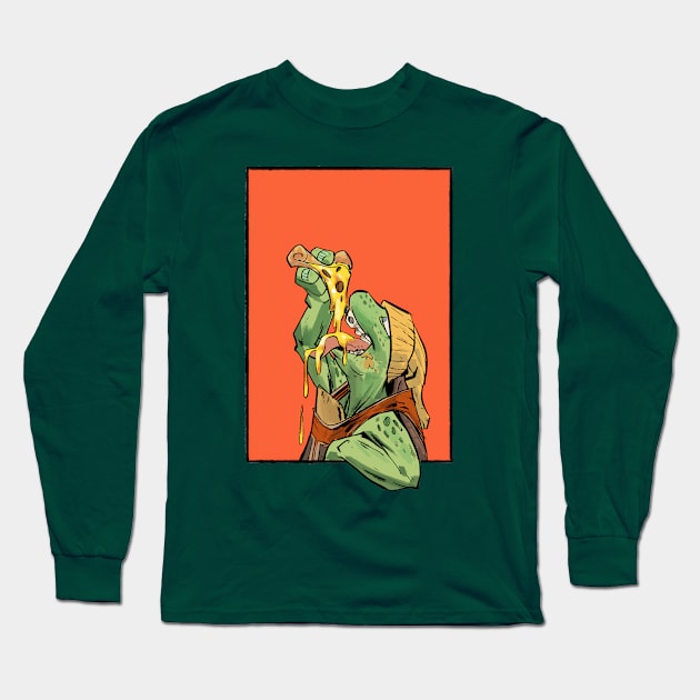 Mike TMNT Long Sleeve T-Shirt by markodjeska